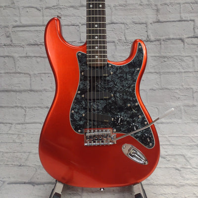 Gatto Strat Style Candy Tangerine EMG Electric Guitar