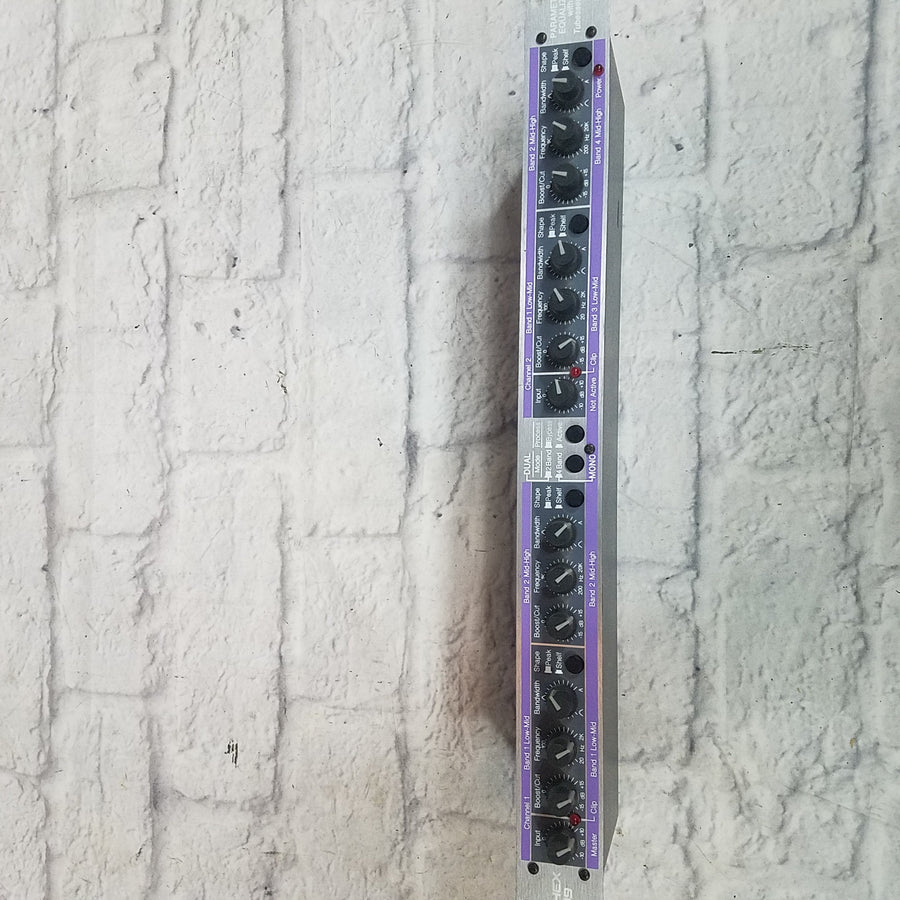 Vintage Aphex 109 Parametric Equalizer with Tubessence EQ Rack
