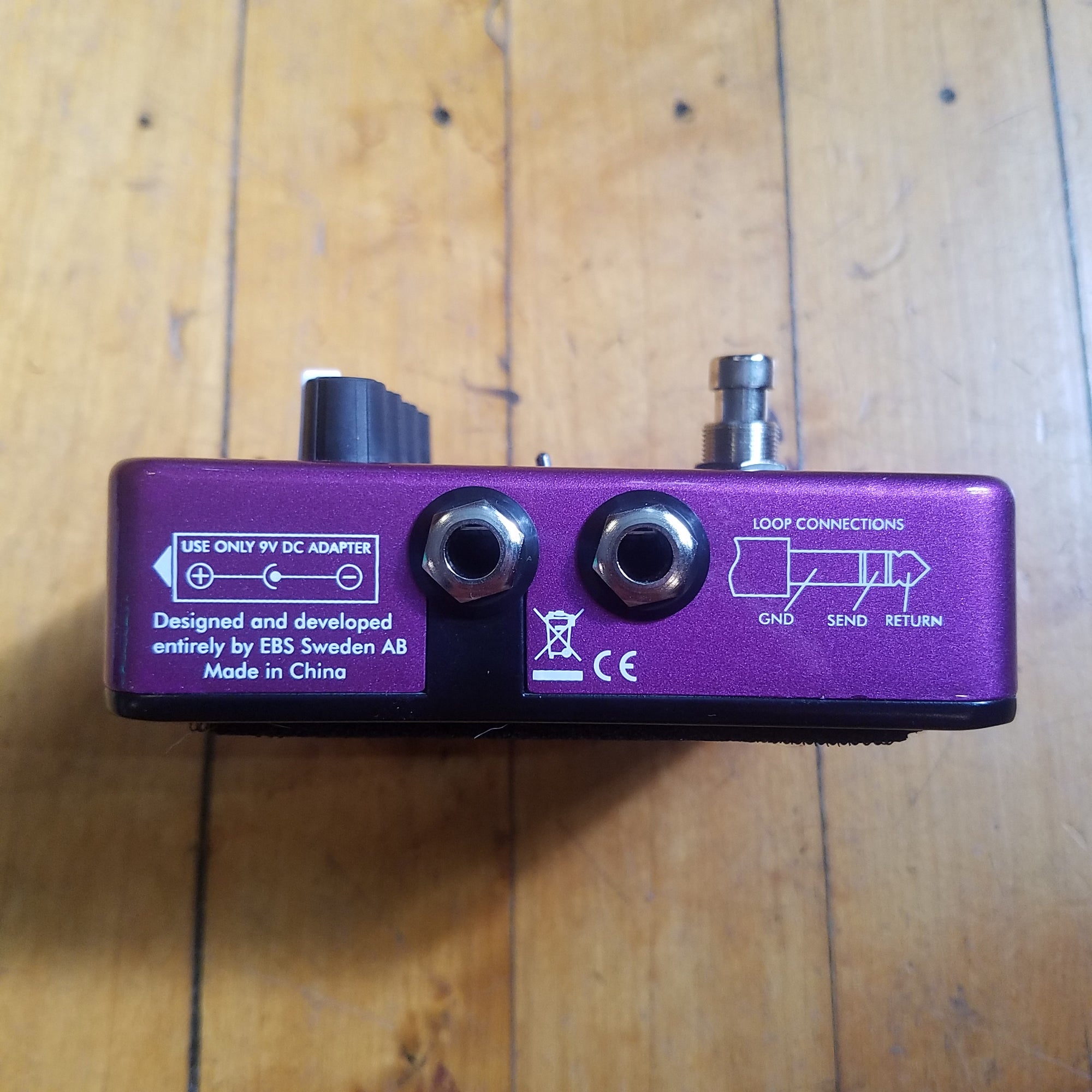billy sheehan bass pedal EBS Billy Sheehan Signature Overdrive Bass Pedal