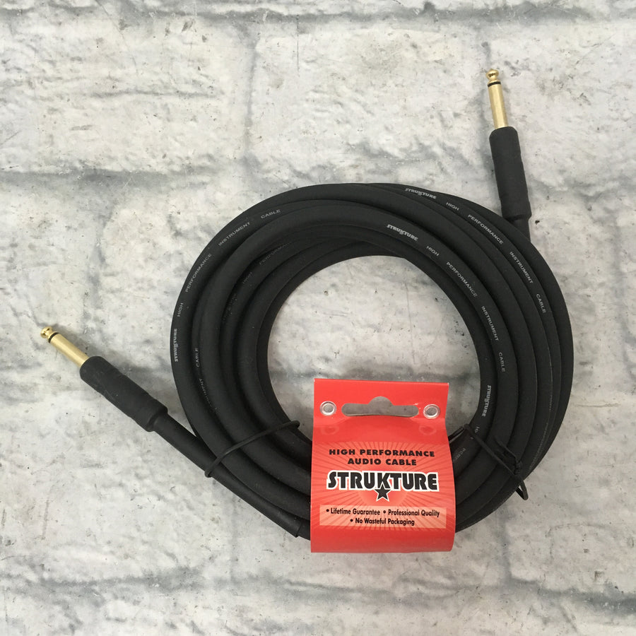 Strukture RH186 18.6ft Instrument Cable Black
