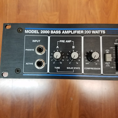 Hartke 2000 Transient Attack Bass Head