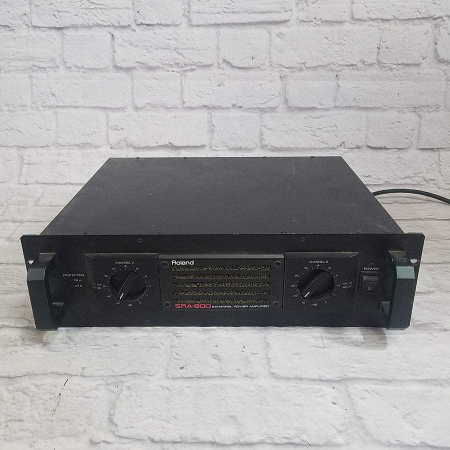 Roland SRA-800 1300 Watt Stereo Power Amp
