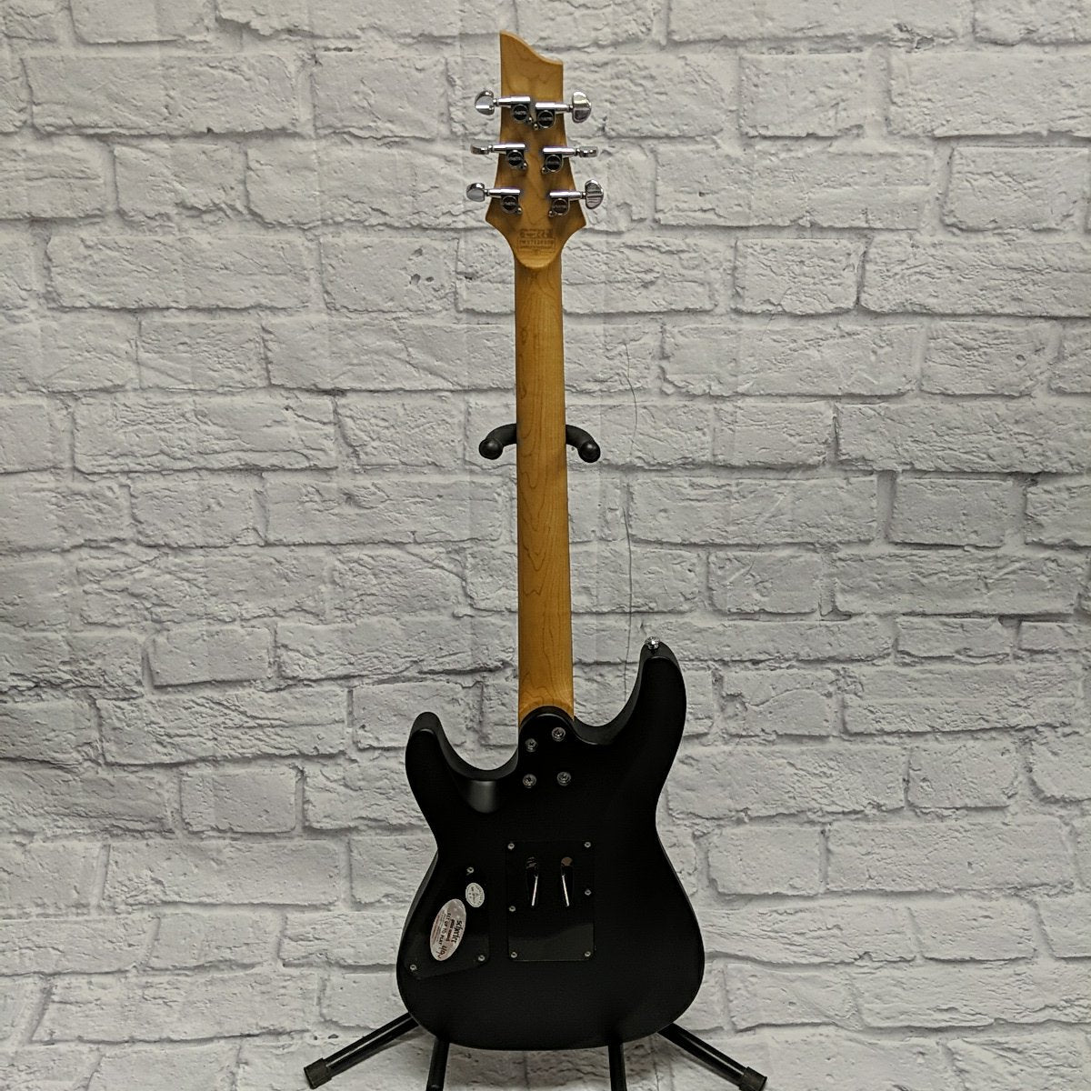 Schecter C-6 FR Deluxe w/ Floyd Rose Satin Black