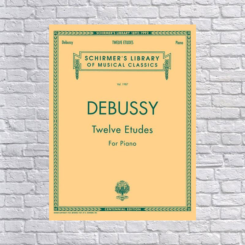 Schirmer s Library of Musical Classics: Twelve Etudes for Piano : Schirmer Library of Classics Volume 1987 Piano Solo (Series #1994) (Paperback)