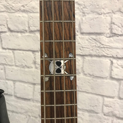 Squier MB-4 Skull and Crossbones 4 String Bass
