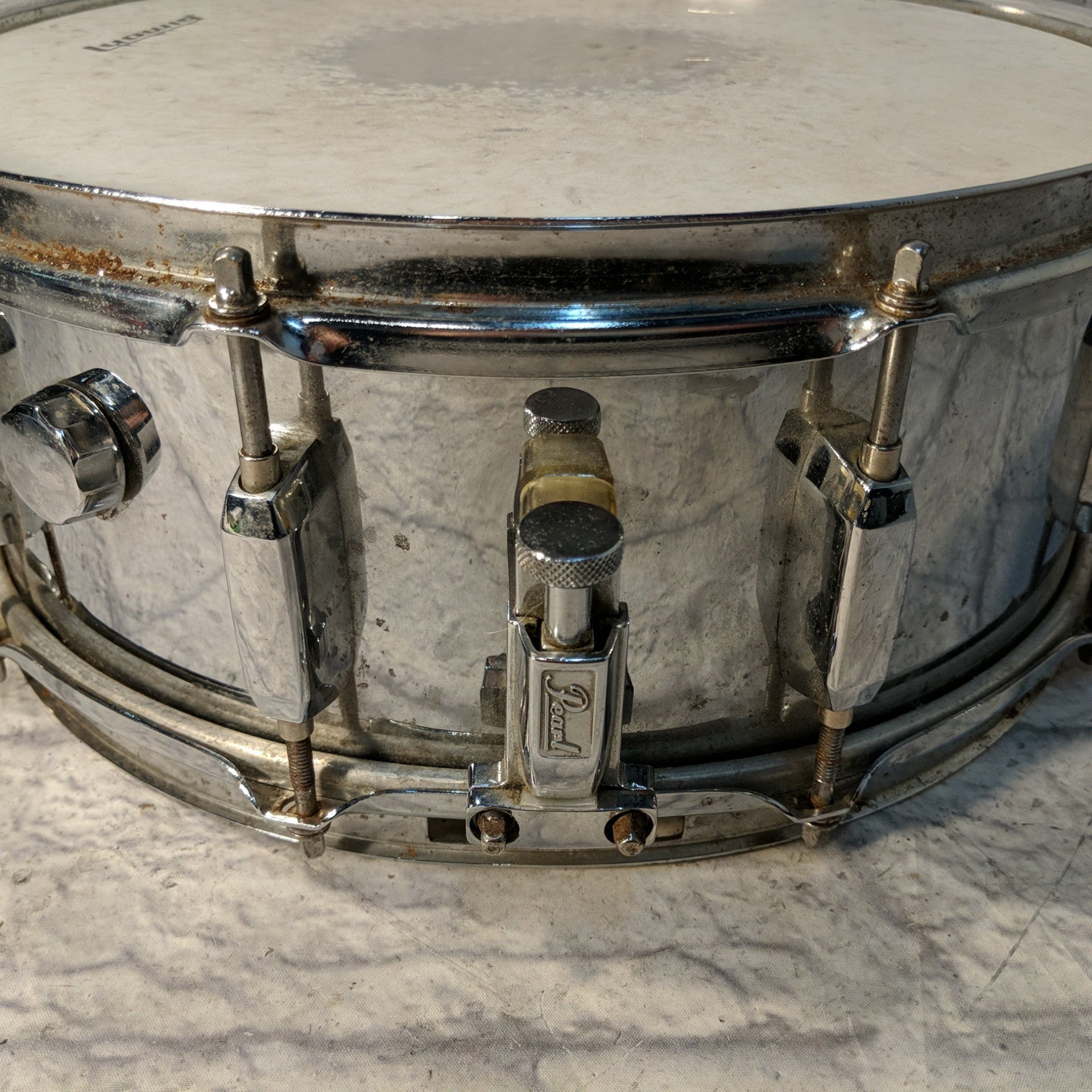 Pearl 14" Steel Shell Snare Drum