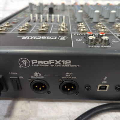 Mackie ProFX12 12 Channel Mixer with Effects Mixer