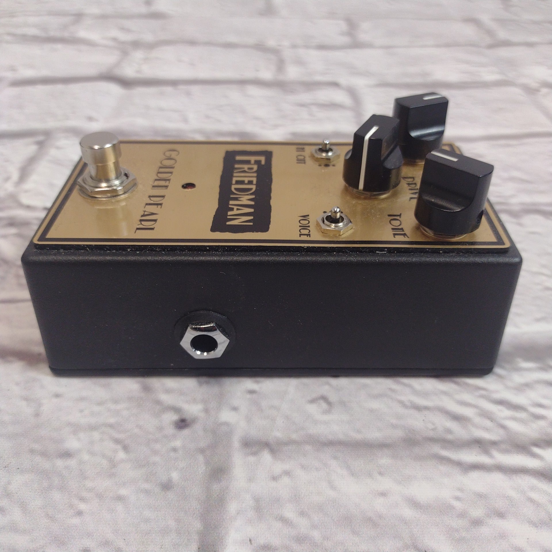 Friedman Golden Pearl Low Gain Overdrive Pedal
