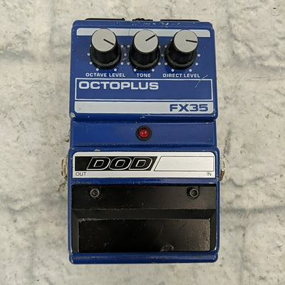 Vintage DOD Digitech FX35 Octoplus Analog Octave Rare Guitar Effect Pedal