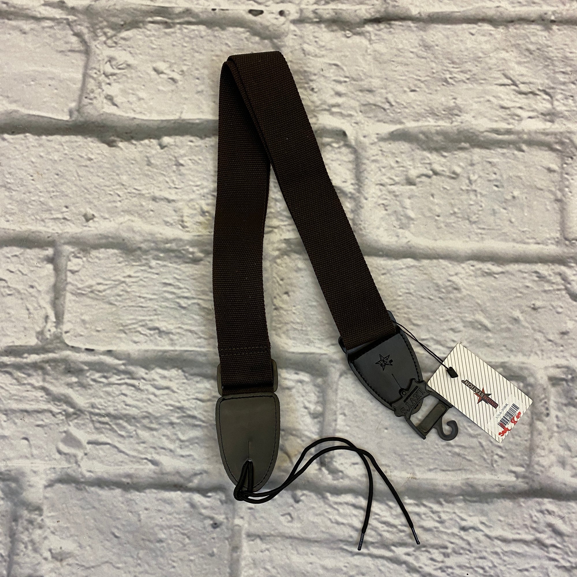 Union Station USA-30 BR Guitar Strap - Brown