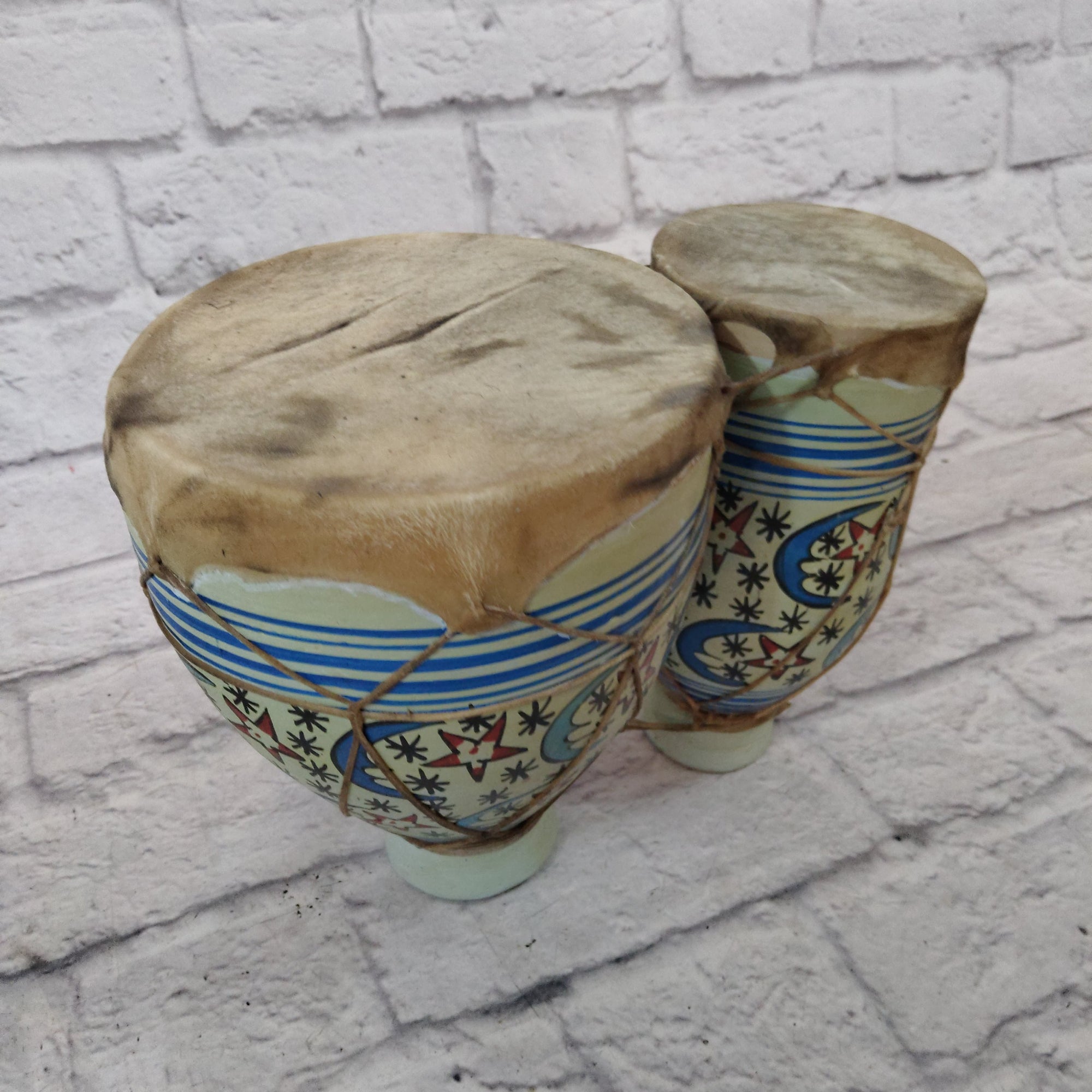 Clay Bongos 8" and 5"