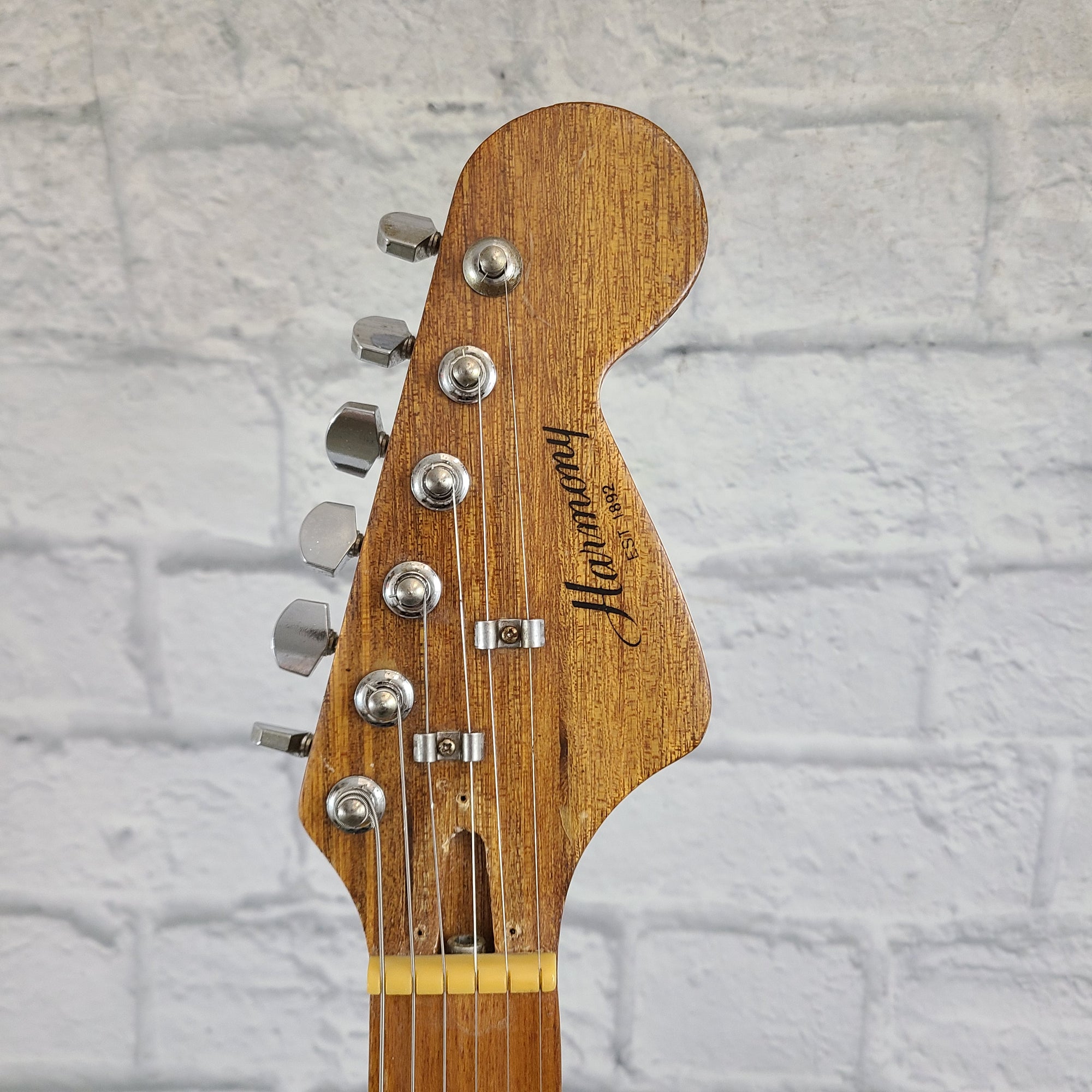 Harmony ST-801 Strat Electric Guitar Sunburst