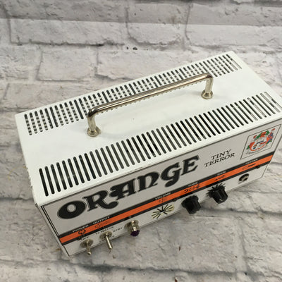 Orange Tiny Terror 15-Watt Tube Head MODIFIED