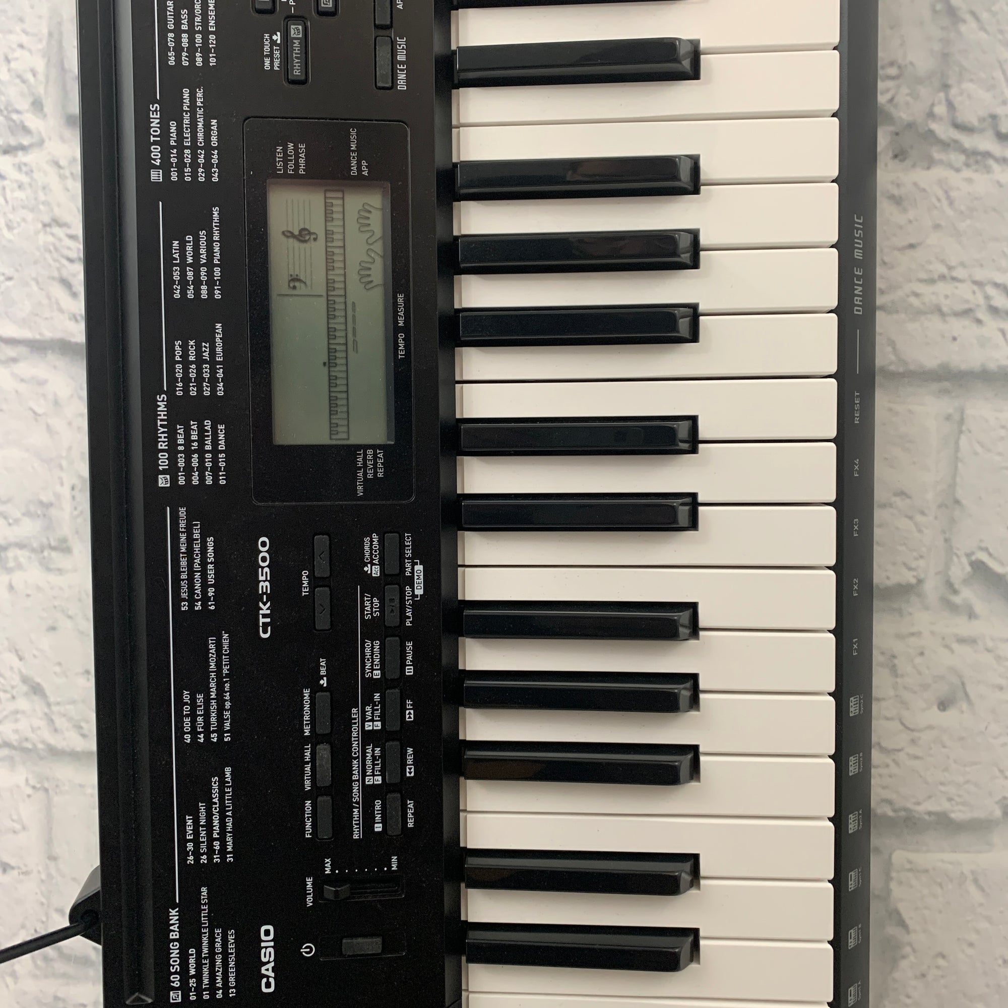 Casio CTK3500 61 Key Keyboard