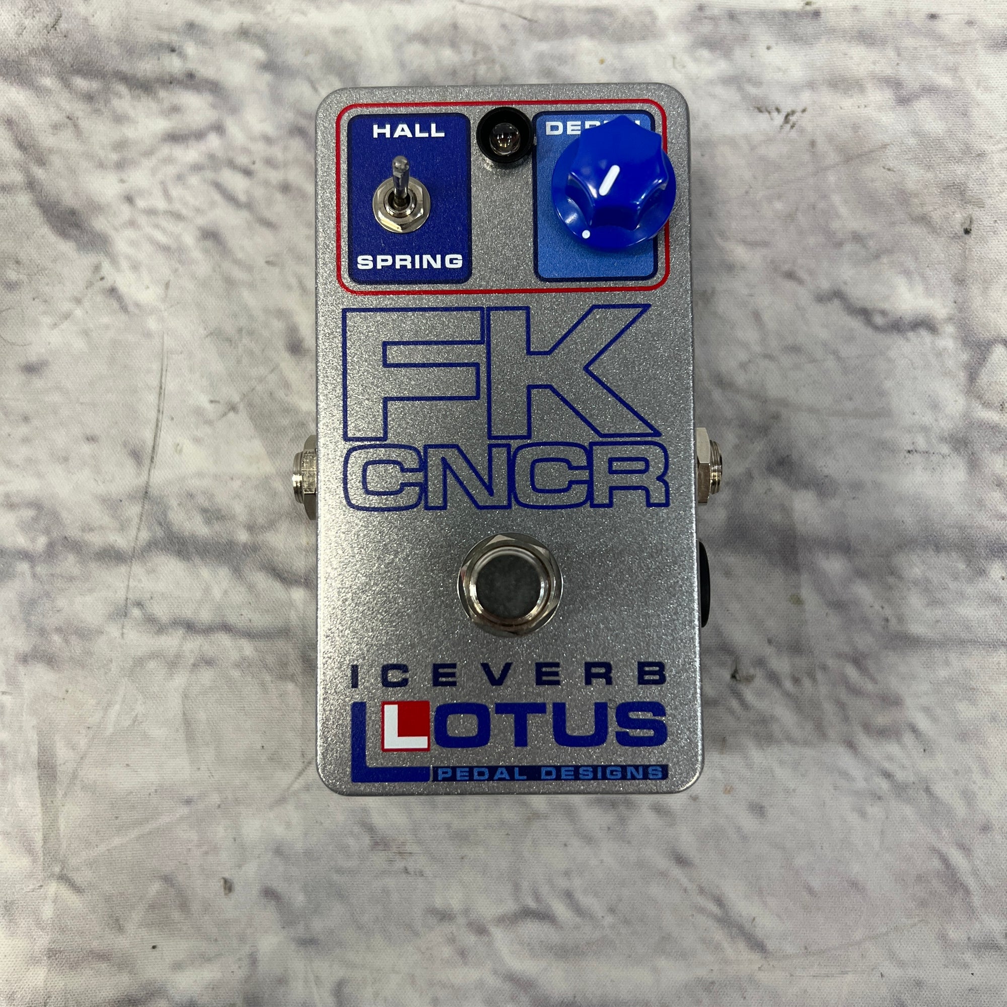 Lotus Iceverb FK CNCR Reverb Pedal - Evolution Music