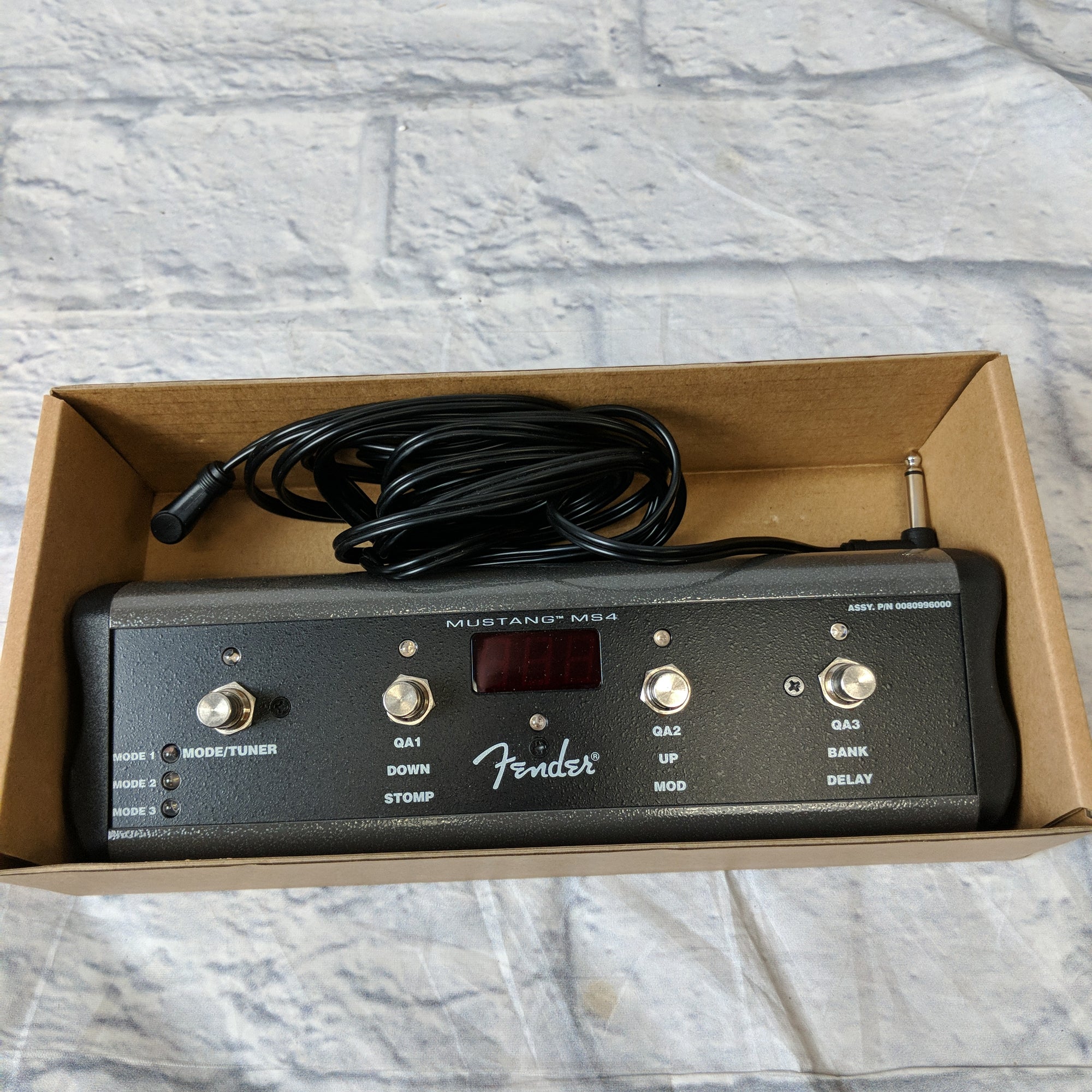 Fender MS-4 Foot Controller for Mustang Amps