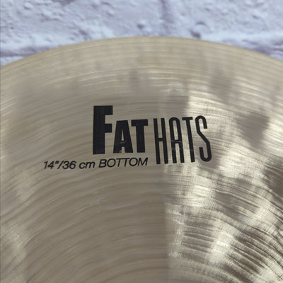 Zildjian 14 K Fat Hats Hi Hat Cymbal Pair
