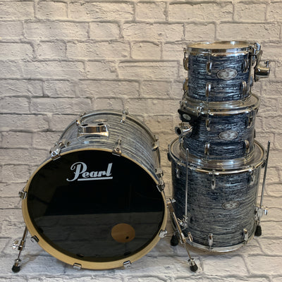 Pearl Vision SST Birch 4-Piece Drum Kit Blue Oyster