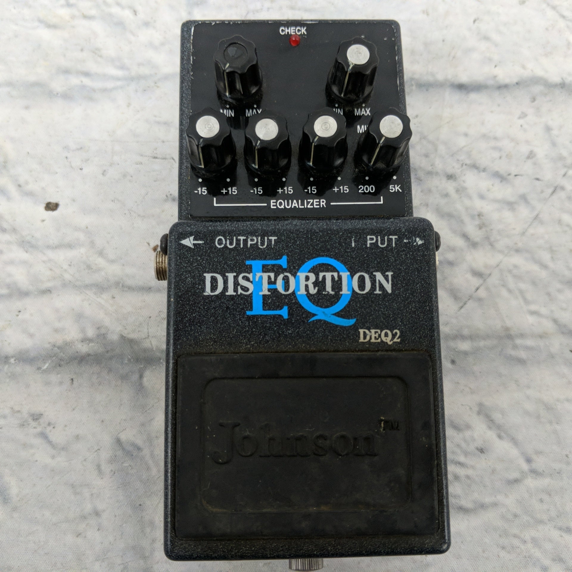 distortion pedal with eq Johnson Distortion EQ Pedal