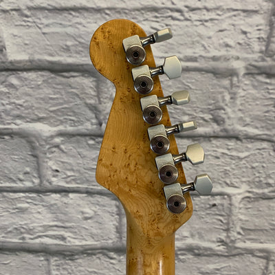 RT Custom Handmade Strat with Australian Lacewood Body