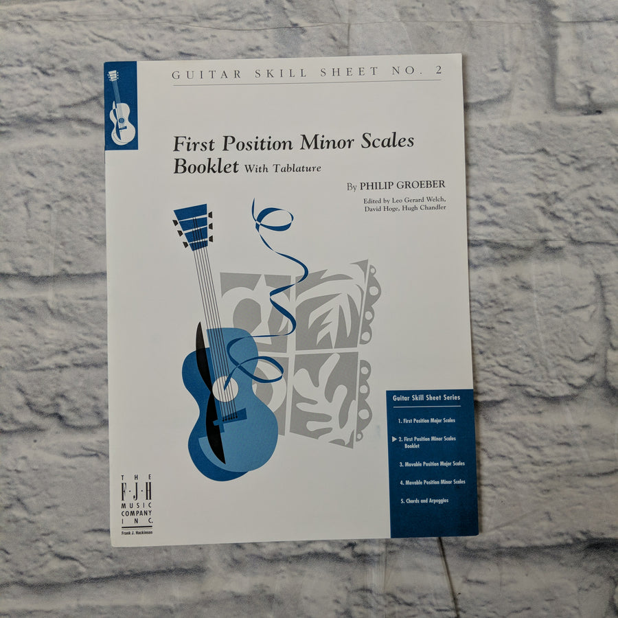 No. 2, First Position Minor Scales