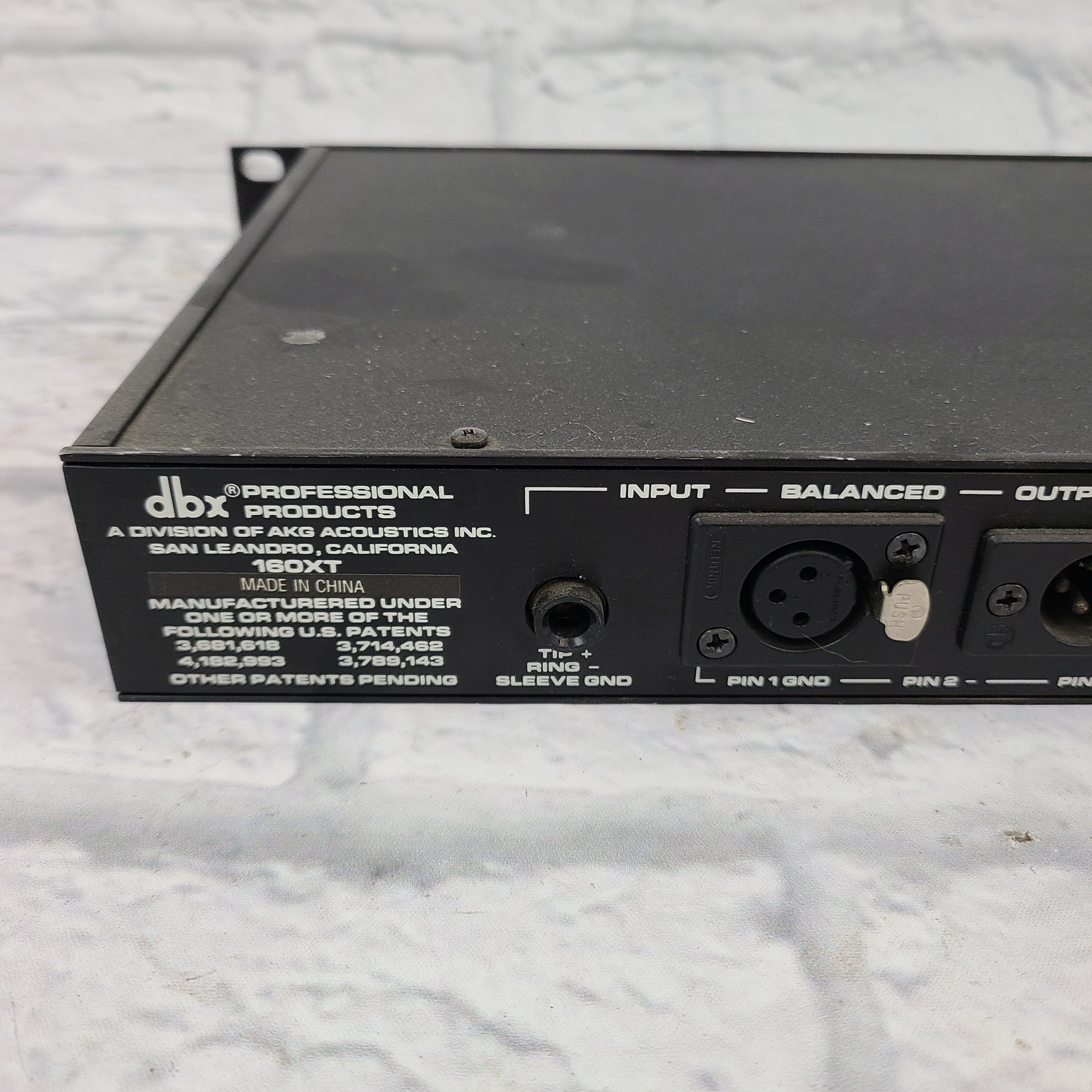 dbx 160XT Compressor / Limiter - Evolution Music