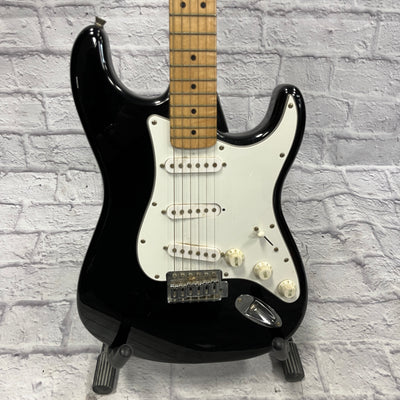 Fender Starcaster Strat Black Electric Guitar