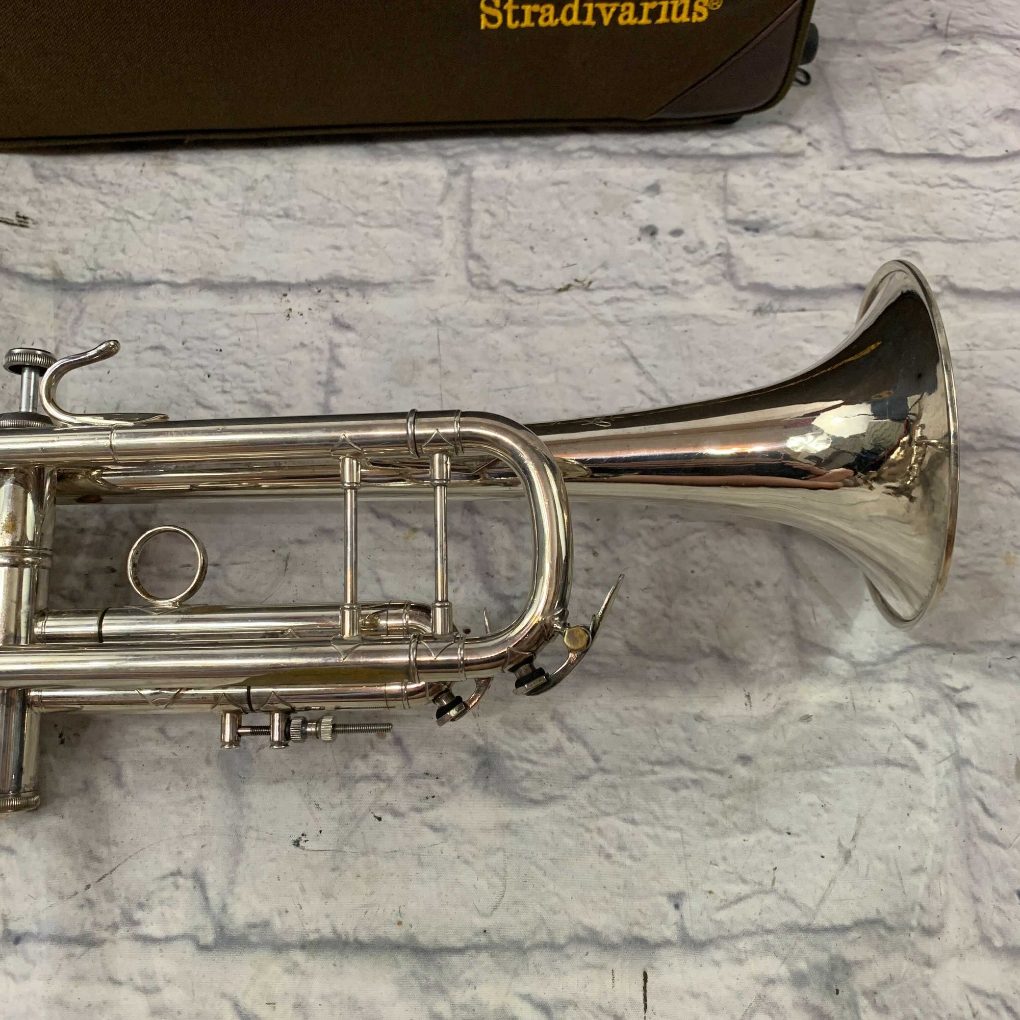 Bach Stradivarius Model 43 Silver Plated Trumpet w/ case