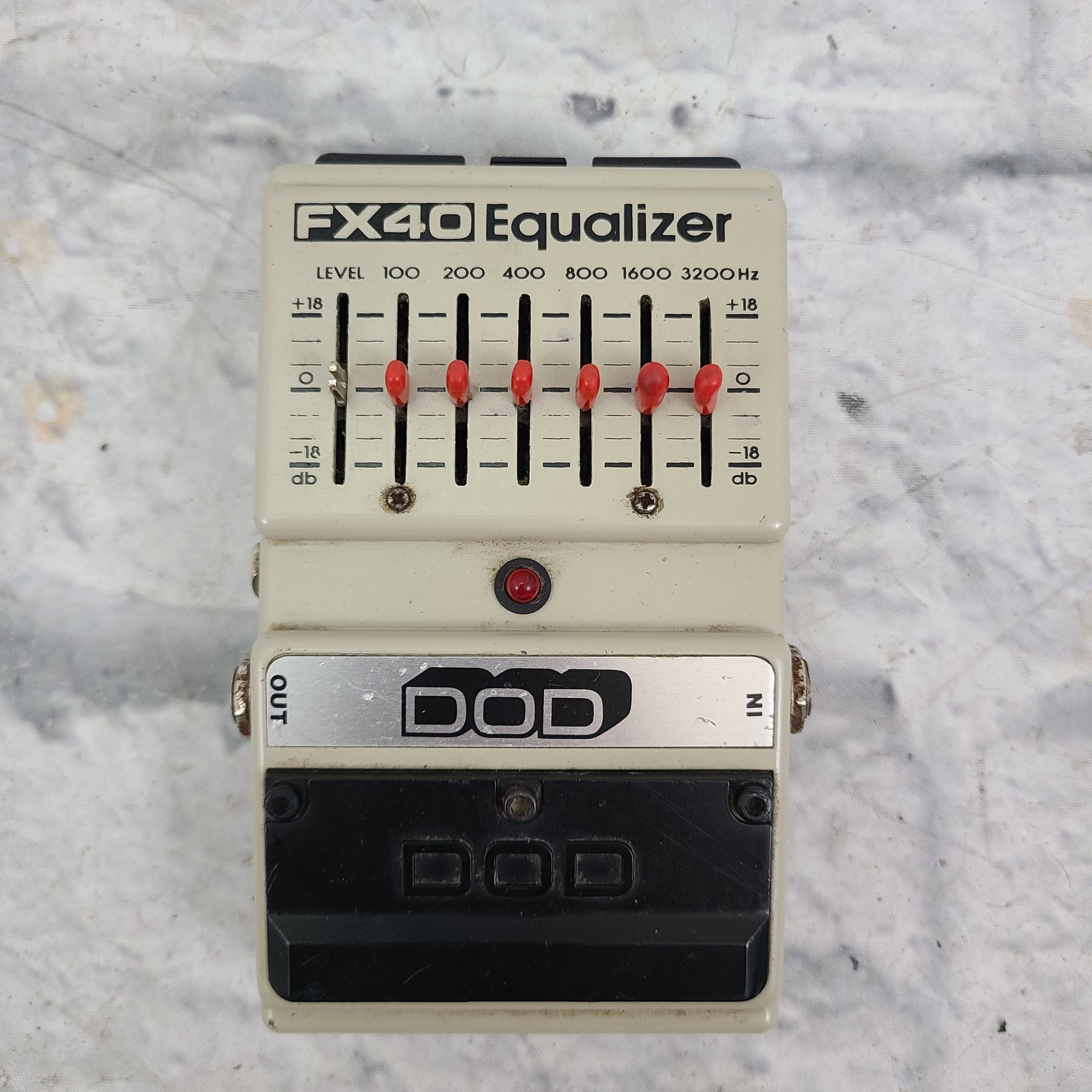 dod equalizer pedal DOD FX40 V1 Equalizer EQ Pedal
