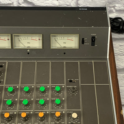 Vintage Tascam TEAC M-35 Mixing Console w/ Road Case