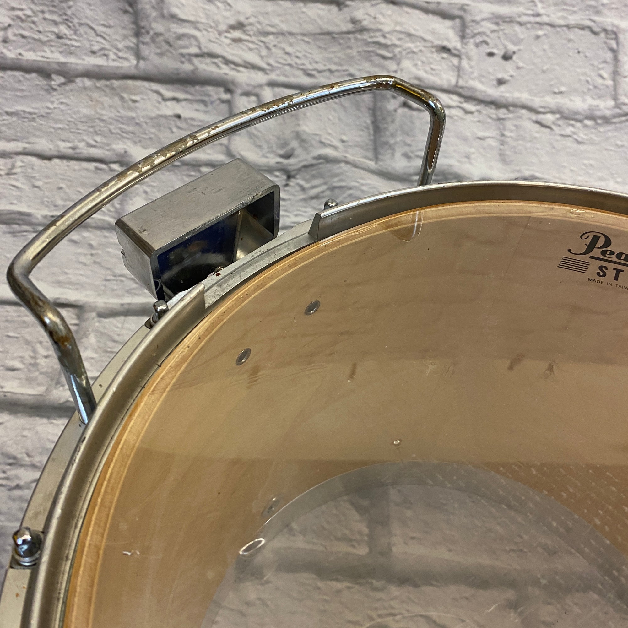 Pearl Free Floating Marching Snare Drum - Blue