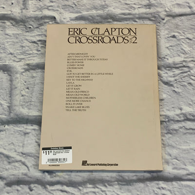 Hal Leonard Eric Clapton: Crossroads Vol. 2 Guitar Book