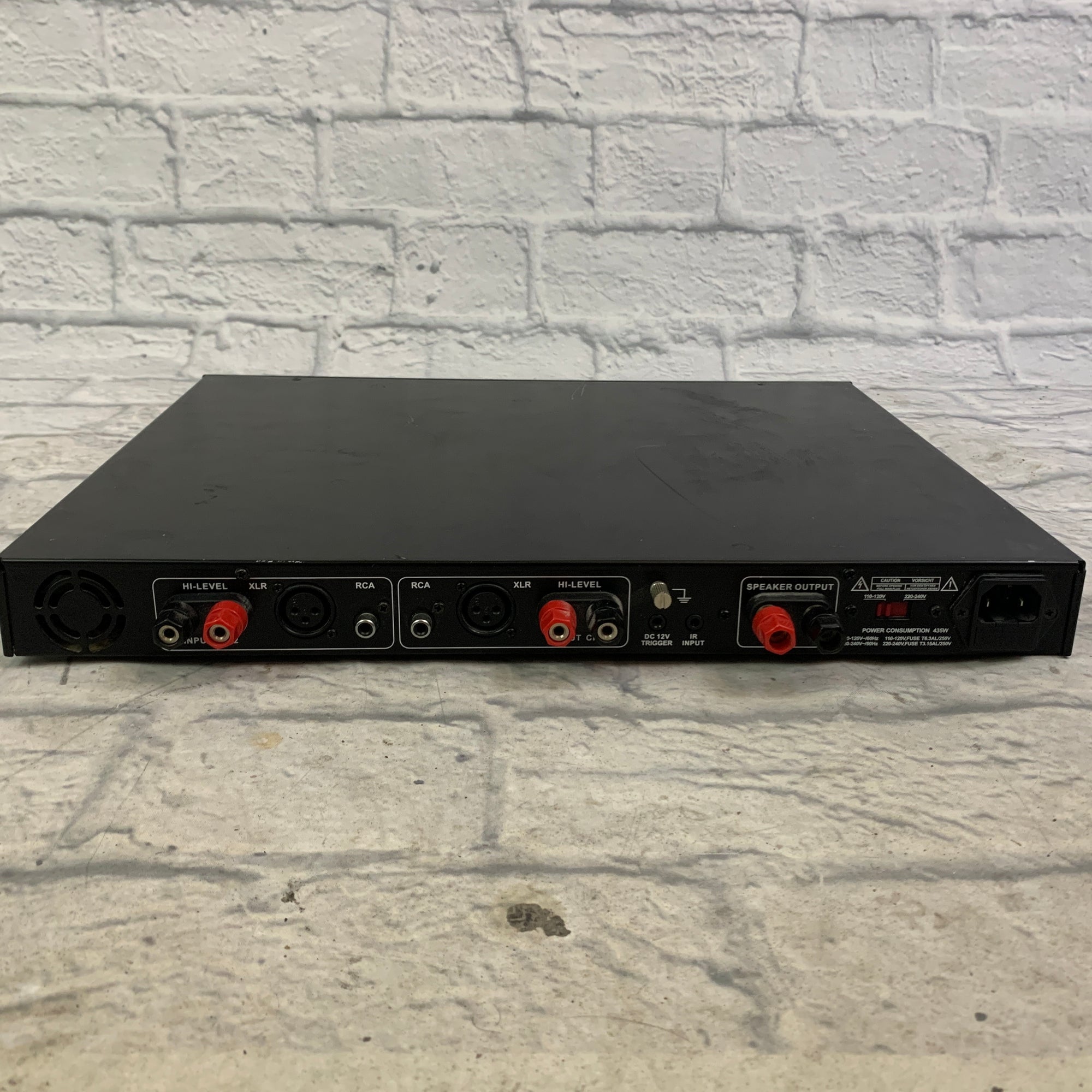 Earthquake Music XJ-600R Dual-Input Mono Block AS IS