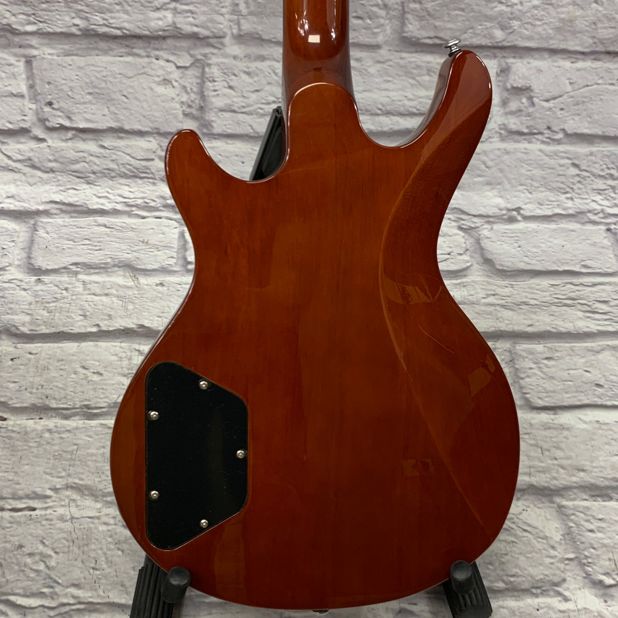 Dean Icon Flame Top Trans Amber