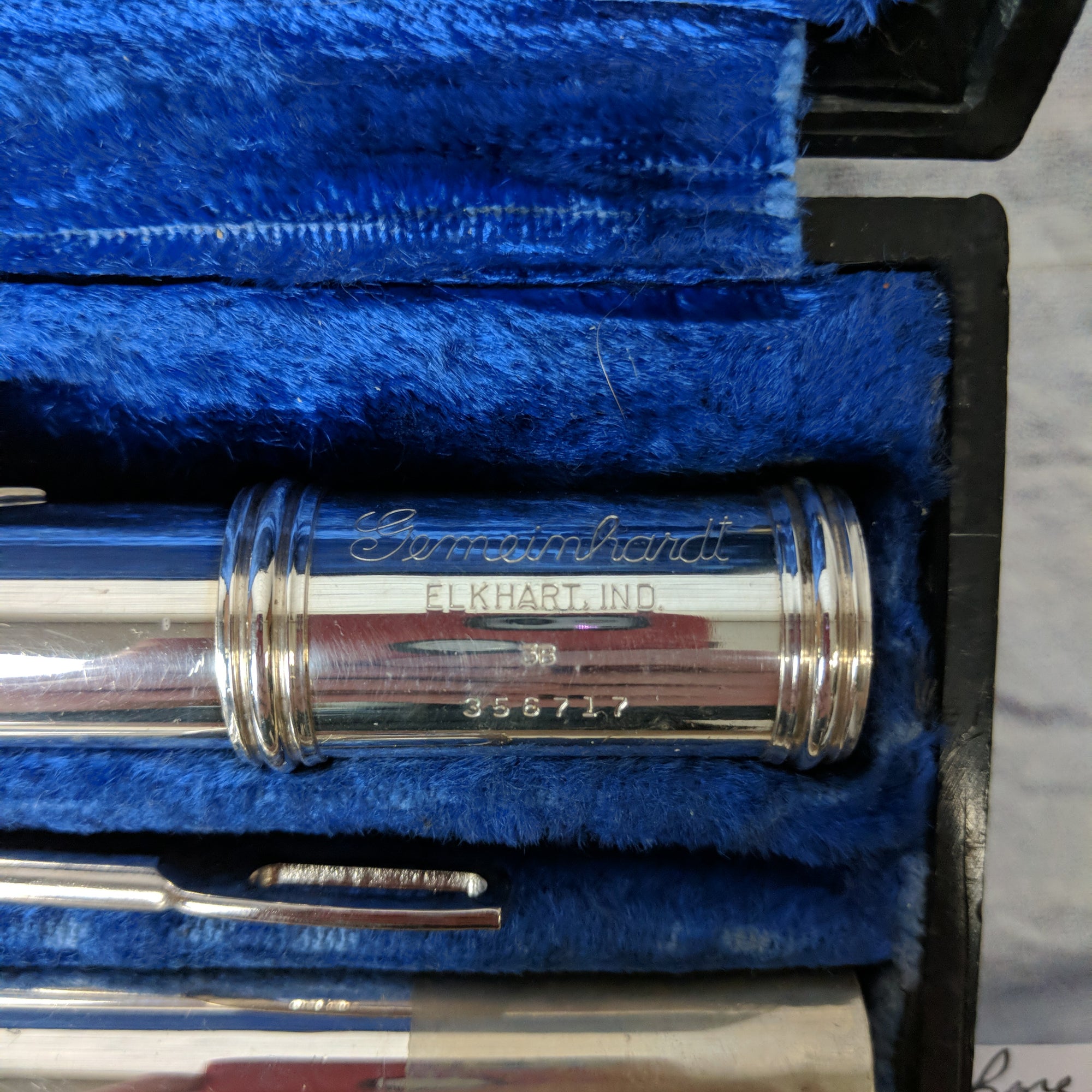 Gemeinhardt flute open hole