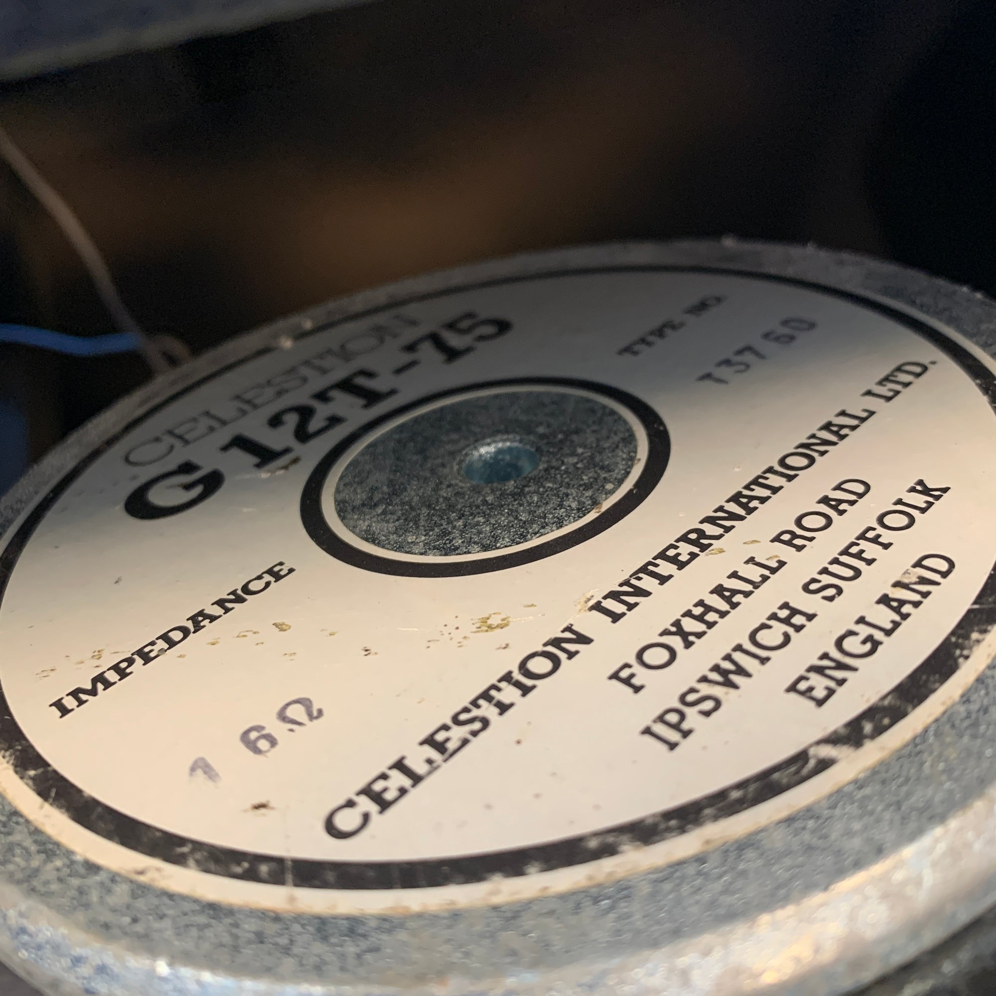 VHT  P501 4x12 Guitar Cabinet w/ Celestion G12T-75 Speakers