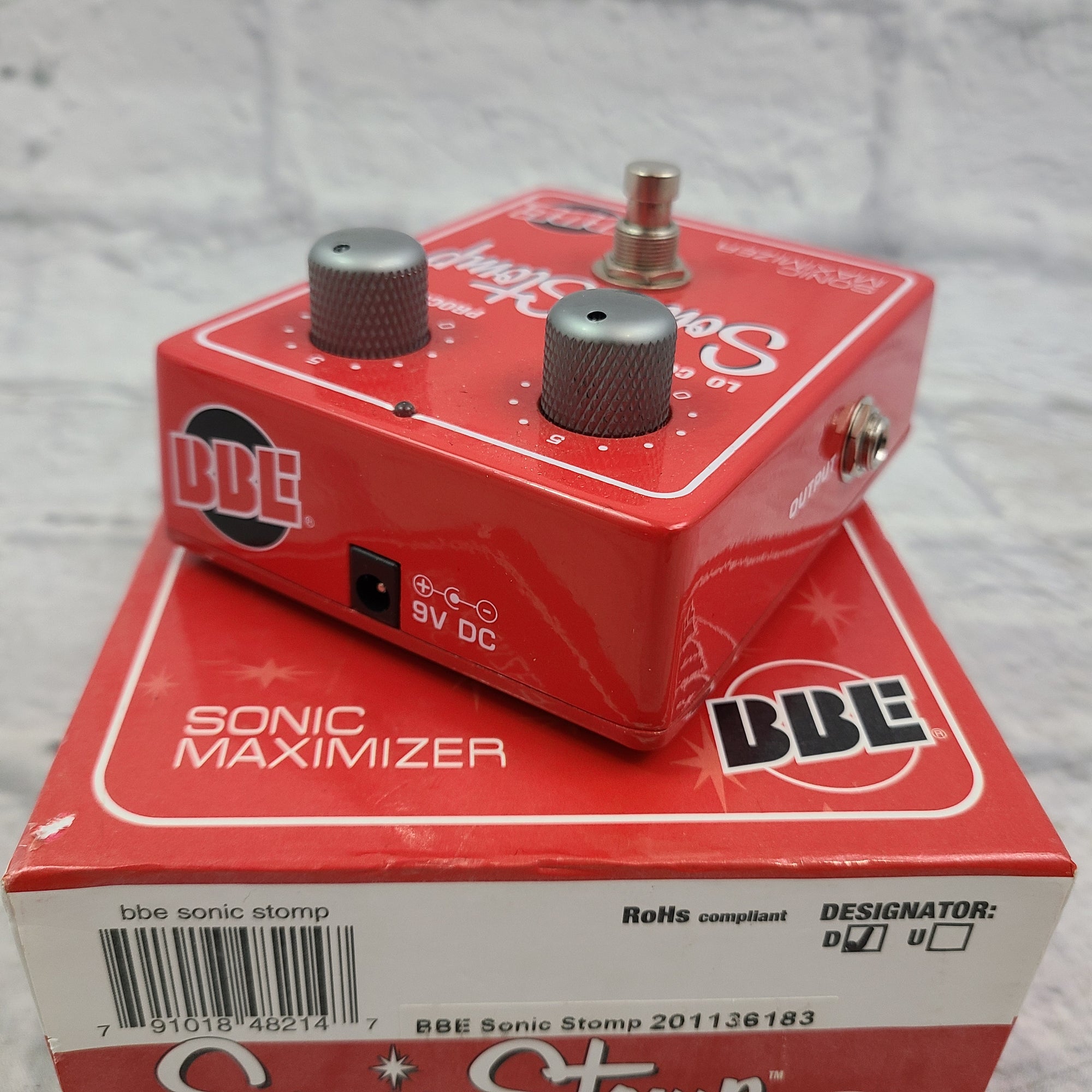 BBE Sonic Stomp Contour Pedal w/ Box
