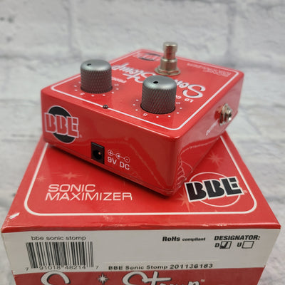 BBE Sonic Stomp Contour Pedal w/ Box