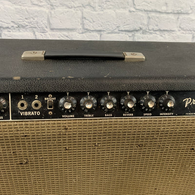 Vintage 1966 Fender Pro Reverb 40 Watt Guitar Combo Amp