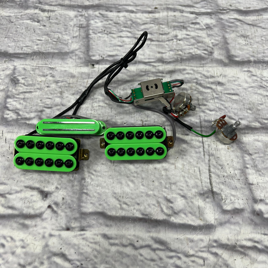 Unknown Guitar Wiring Set HSH Pickups