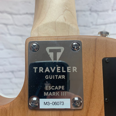 Traveler Escape Mark III Acoustic Electric Solid Body  Guitar