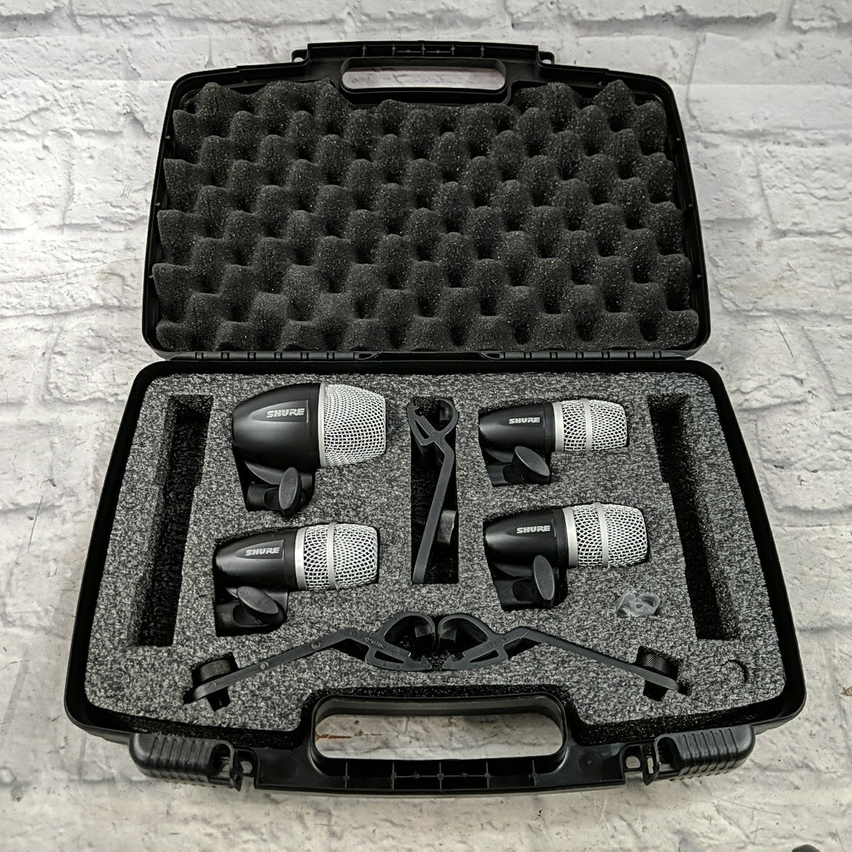 Shure 4pc PG Series Drum Mic Set with Case