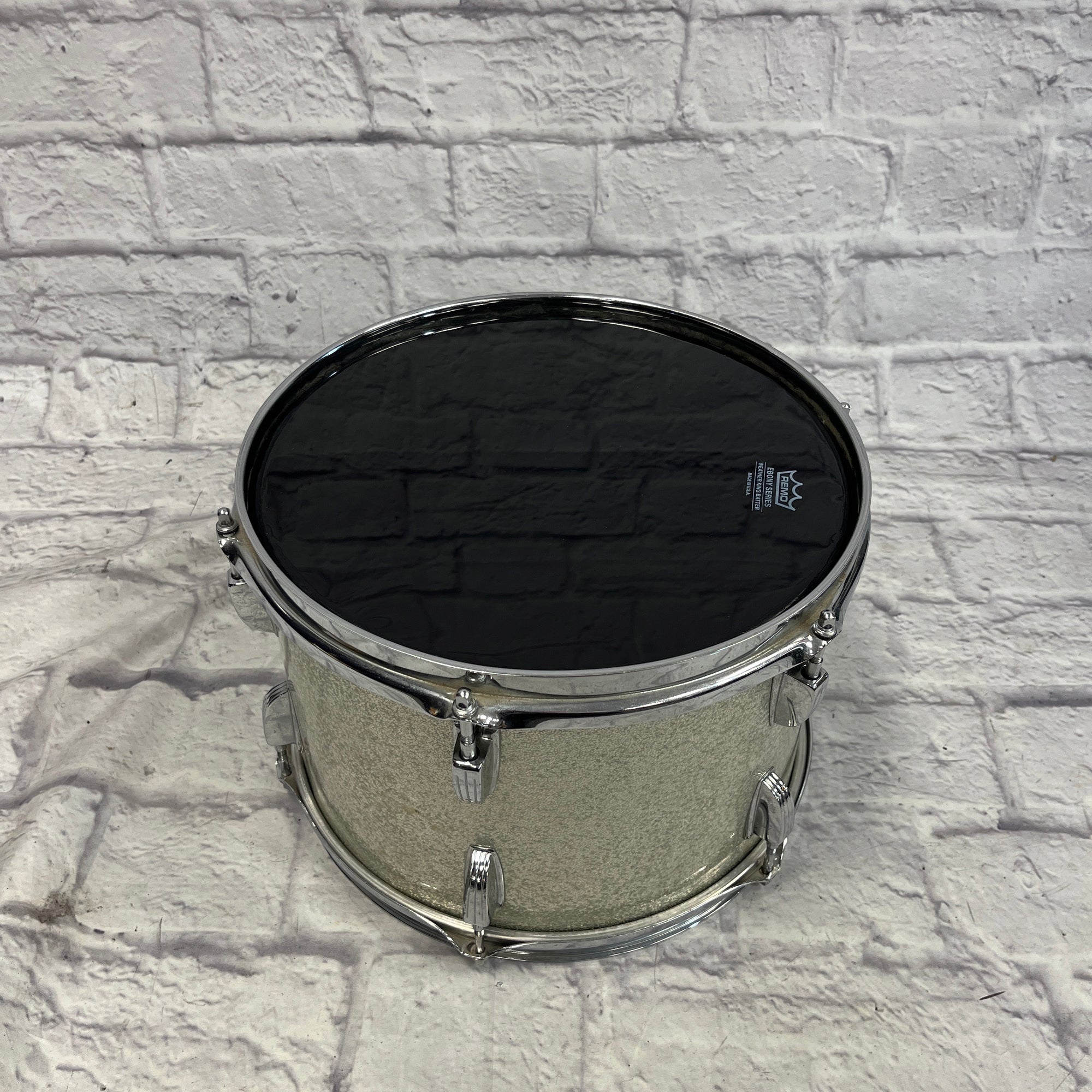 Ludwig Silver Sparkle Blue and Olive 12x9" Tom