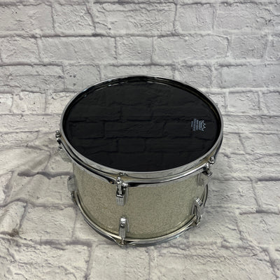 Ludwig Silver Sparkle Blue and Olive 12x9" Tom