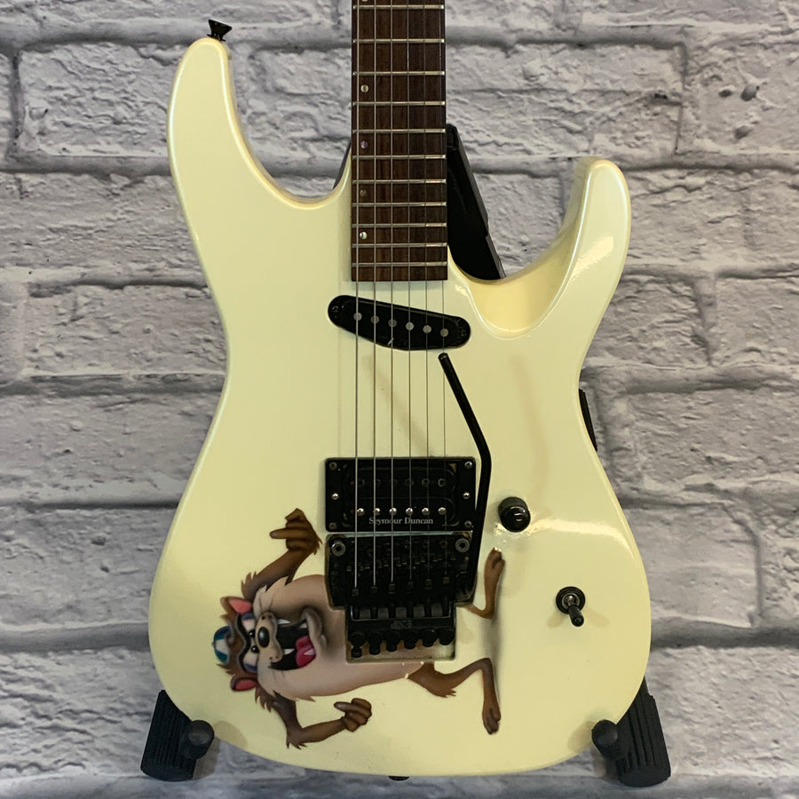 ESP M-II Electric Guitar w/Tasmanian Devil 1990s