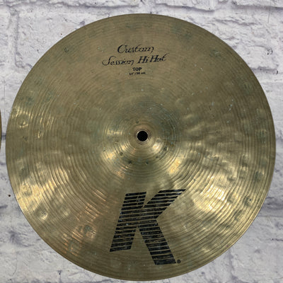 Zildjian K Custom Session 14 Inch Hi Hat Cymbal Pair