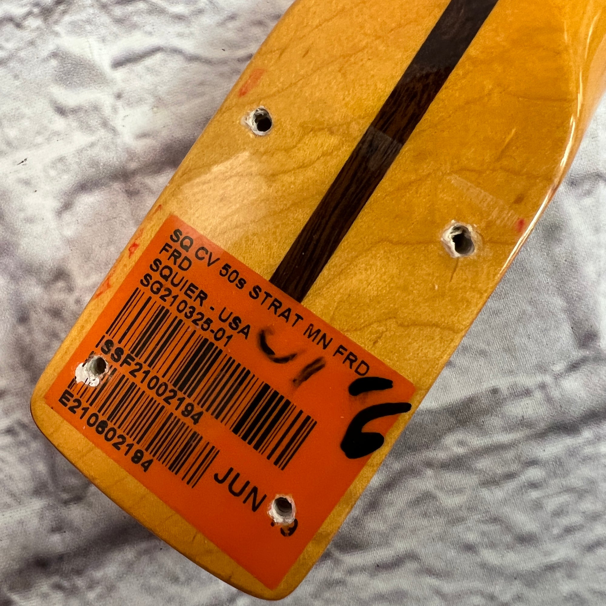 Squier CV 50s ラッカー レリック 調整済 牛骨ナット 約3.2kg Squier Classic Vibe 50's Stratocaster Maple Neck - Evolution Music