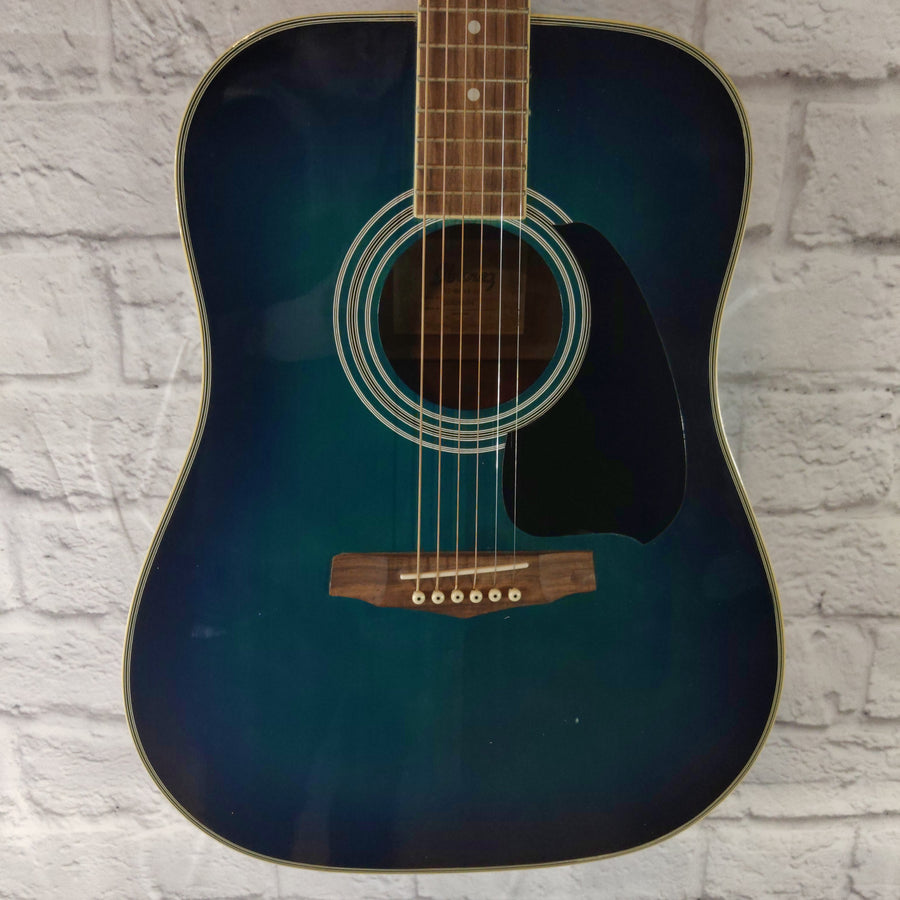 Ibanez PF5-MS-14-02 Acoustic Guitar - Blue Burst
