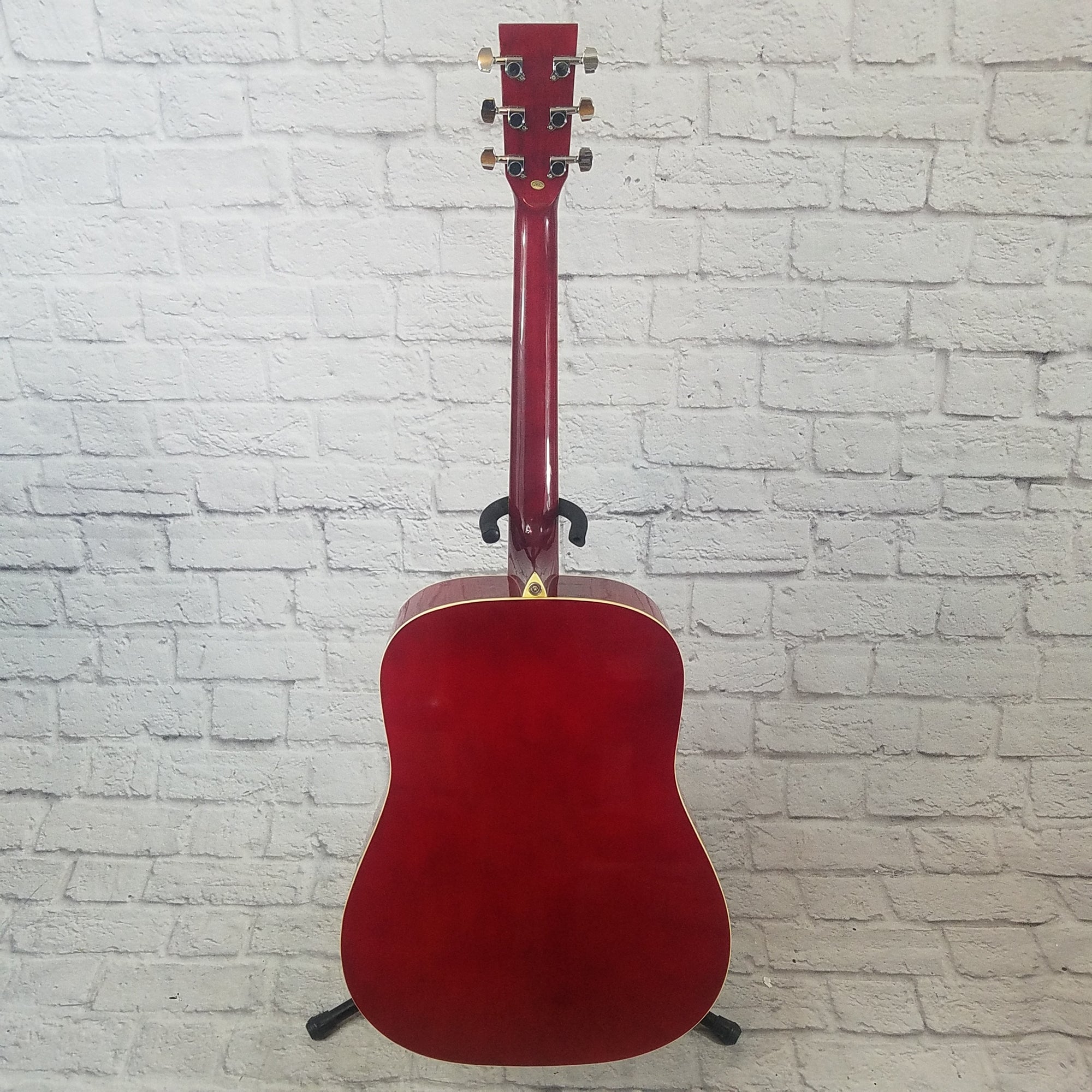 Ventura VWDORED Red Dreadnought Acoustic Guitar