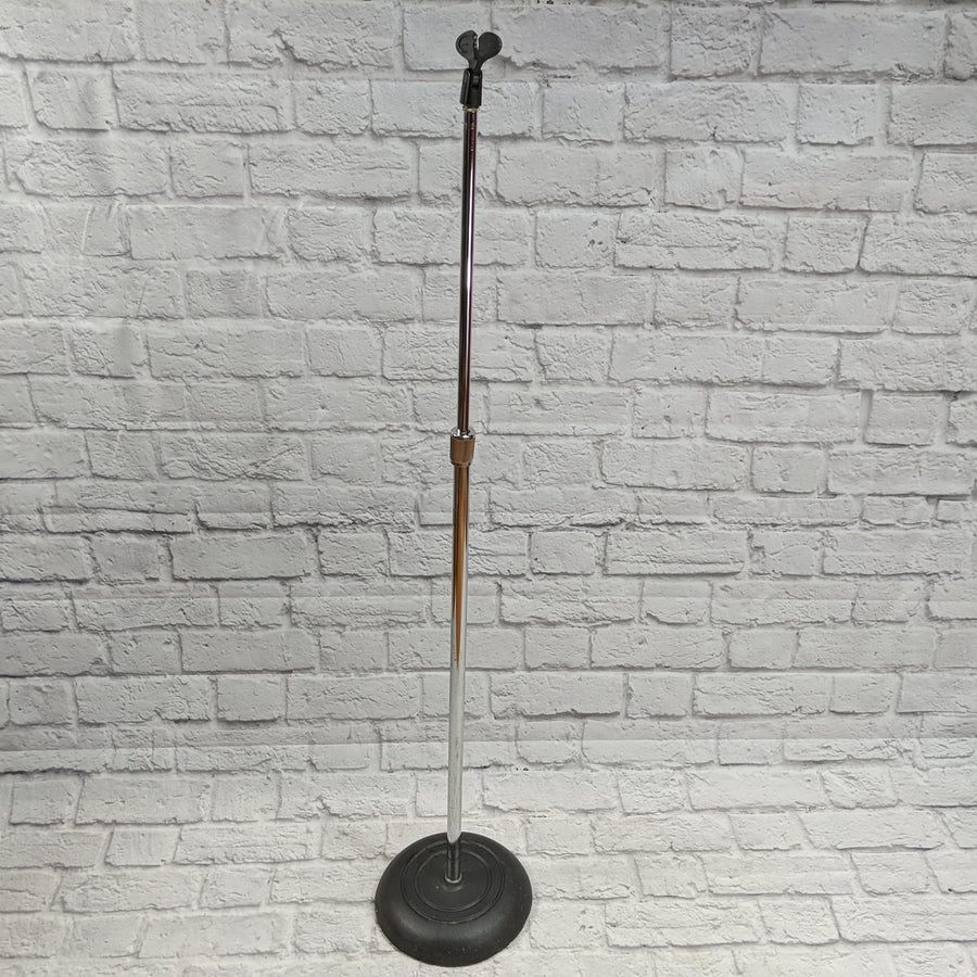 Atlas Round Base Straight Microphone Stand